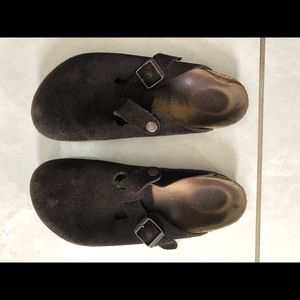 Brown Suede Birkenstocks